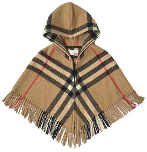 ebay poncho burberry